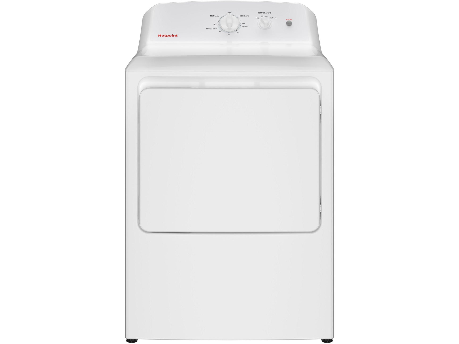 HOTPOINT 6.2 Cu. Ft. FL E Dryer White