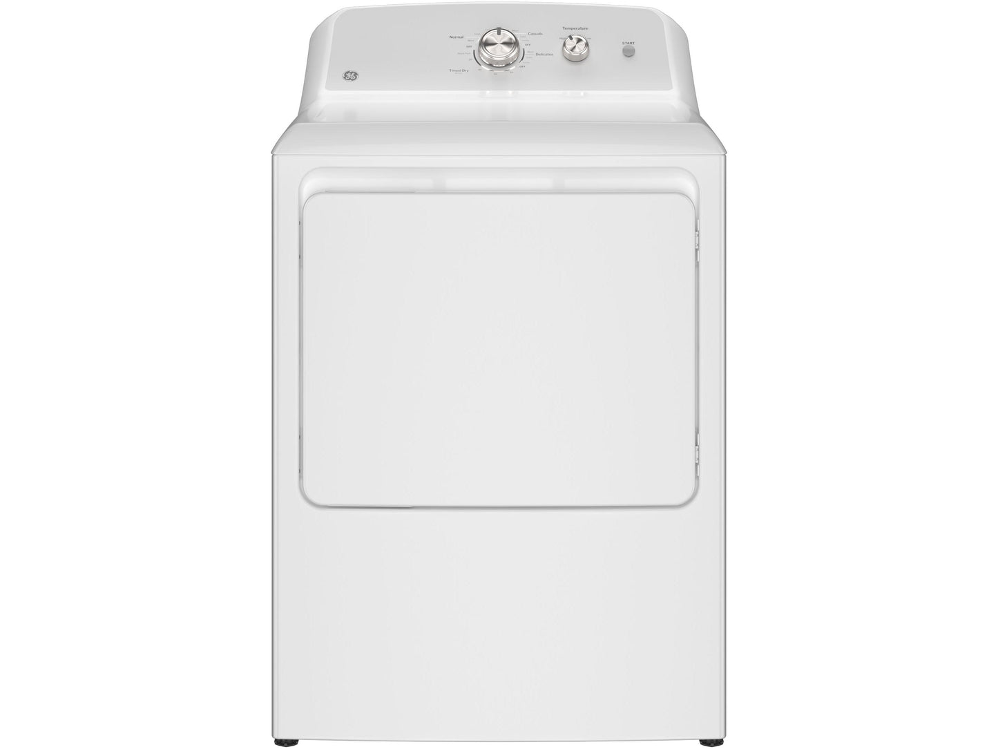 GE 7.2 Cu. Ft. FL E Dryer White