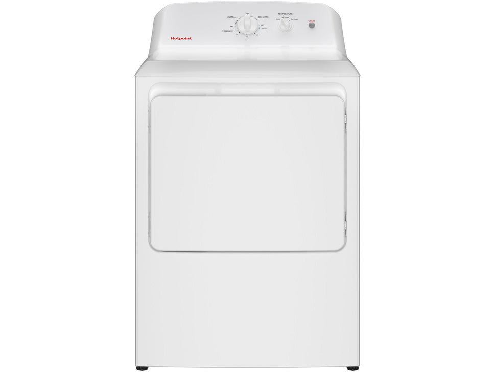 HOTPOINT 6.2 Cu. Ft. FL E Dryer White